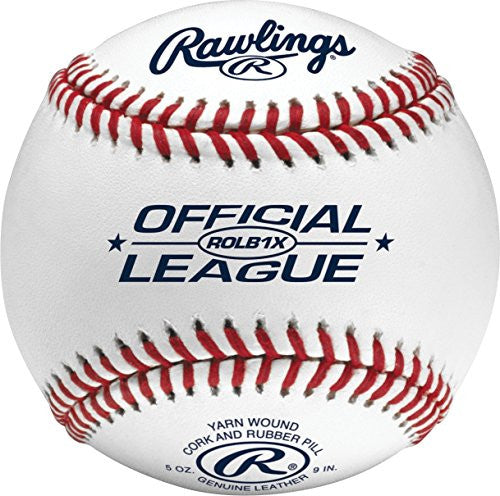Rawlings Bucket of Official League Practice Balls Rsxbuck24 - White