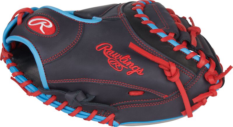Rawlings Catcher’s Mitt 32.50’’ Nxtcm325ung - Navy Gray Red - Right Throw