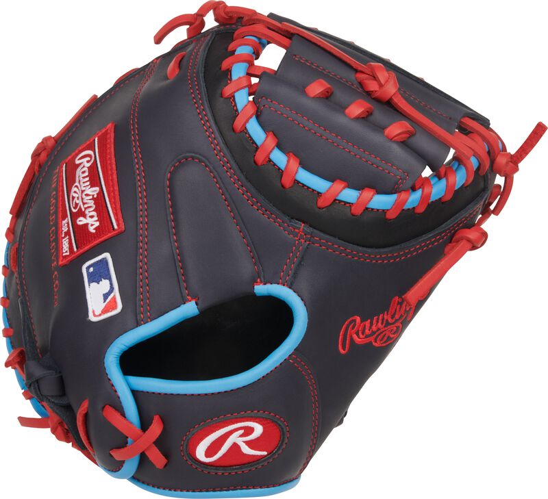 Rawlings Catcher’s Mitt 32.50’’ Nxtcm325ung - Navy Gray Red - Right Throw