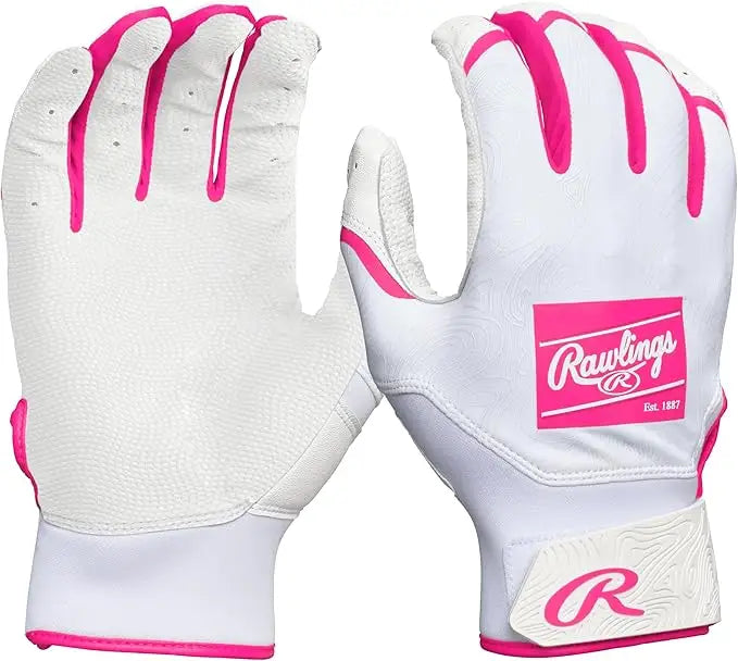 Rawlings Clout Tee Ball Batting Gloves - Pink