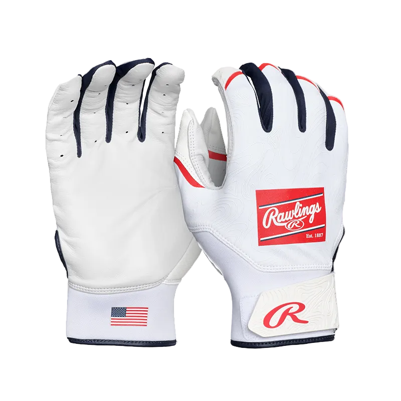 Rawlings Clout Tee Ball Batting Gloves - Usa