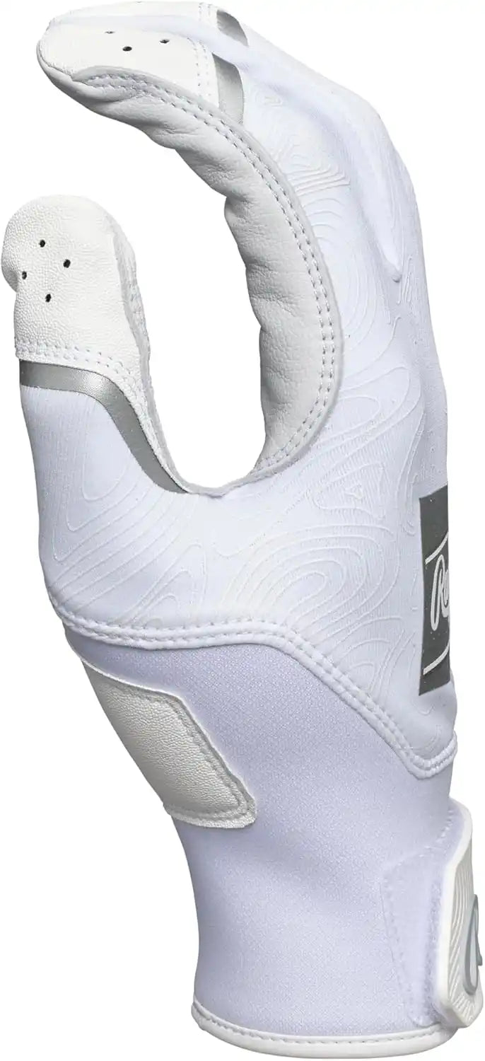 Rawlings Clout Tee Ball Batting Gloves - White - Tee-ball