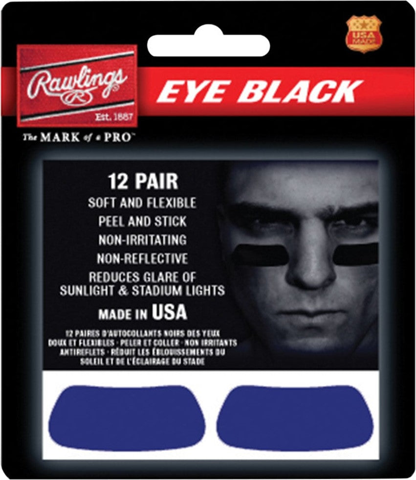 Rawlings Eye Black Stickers - Blue