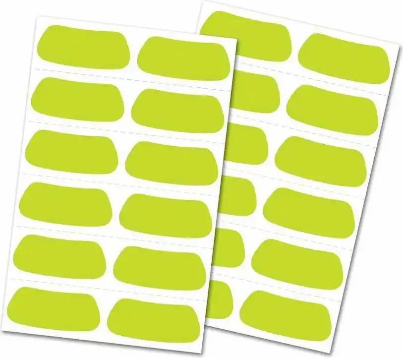 Rawlings Eye Black Stickers - Optic Yellow - Lime
