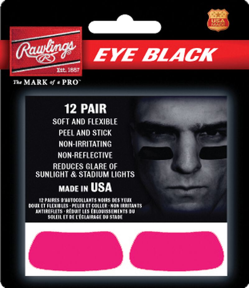 Rawlings Eye Black Stickers - Pink