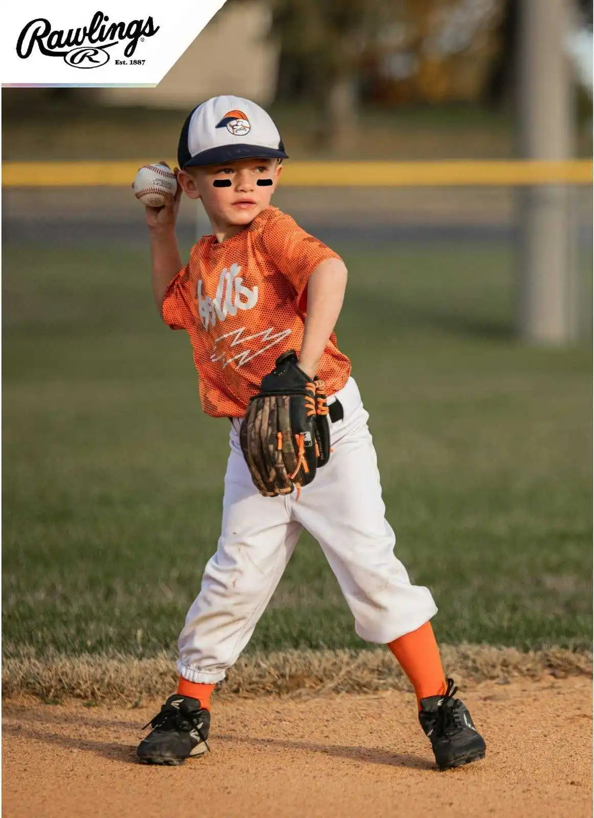 Rawlings Eye Black Stickers - White