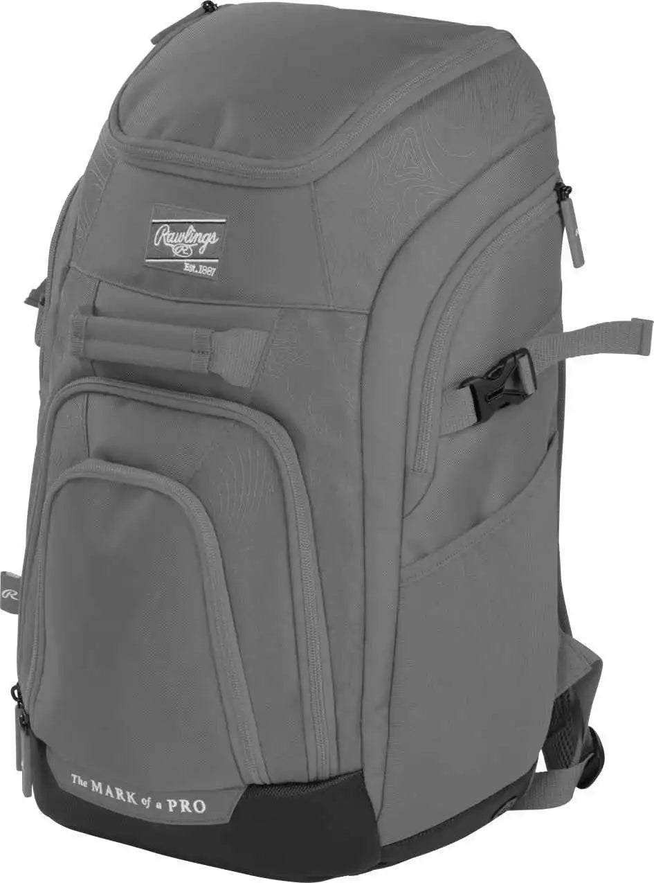 Rawlings Franchise 2 Players Backpack - Graphite - Dark Gray