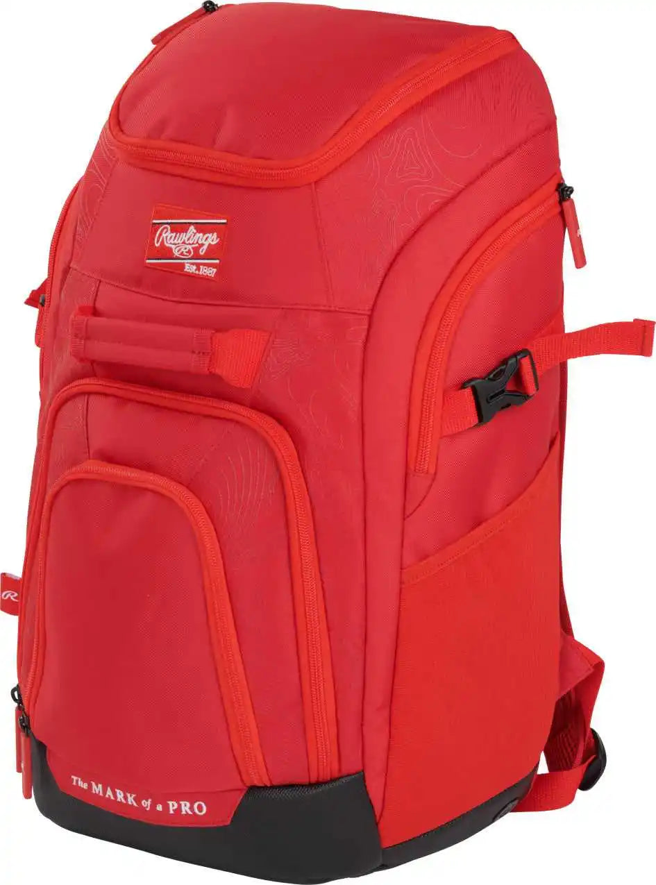 Rawlings Franchise 2 Players Backpack - Scarlet - Red