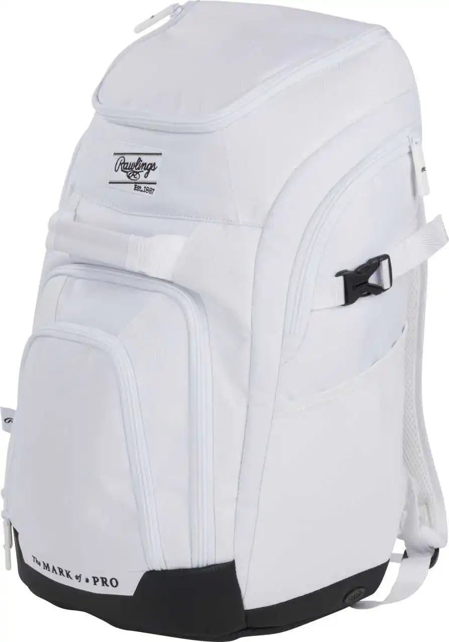 Rawlings Franchise 2 Players Backpack - White