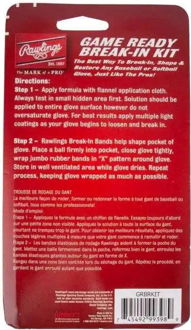 Rawlings Game Ready Break in Kit