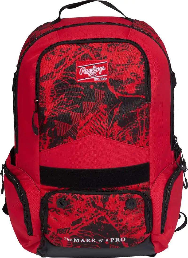 Rawlings Gamer Series Backpack - Red