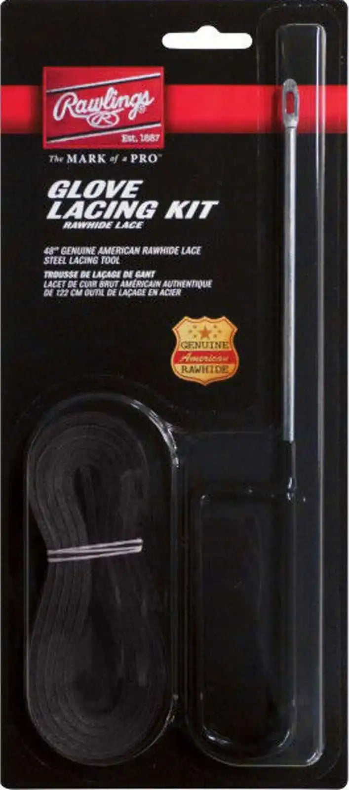 Rawlings Glove Lacing Kit - Black