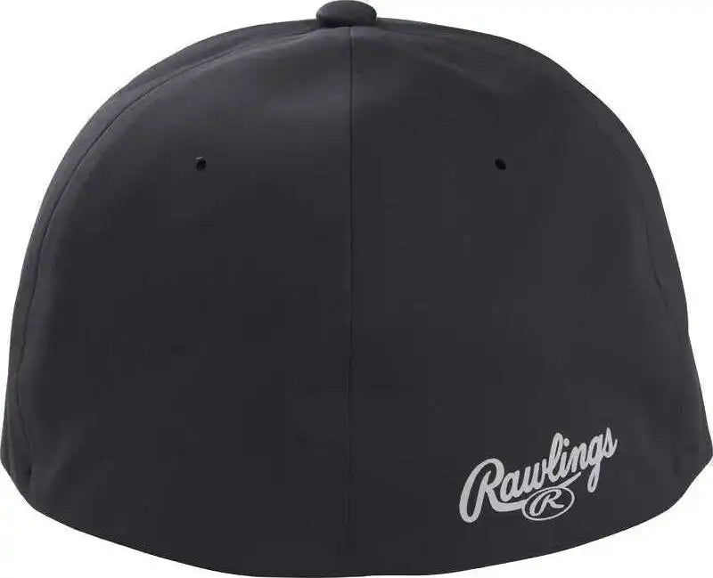 Rawlings Gold Collection Flex Fit Hat Rsglh-b - Black