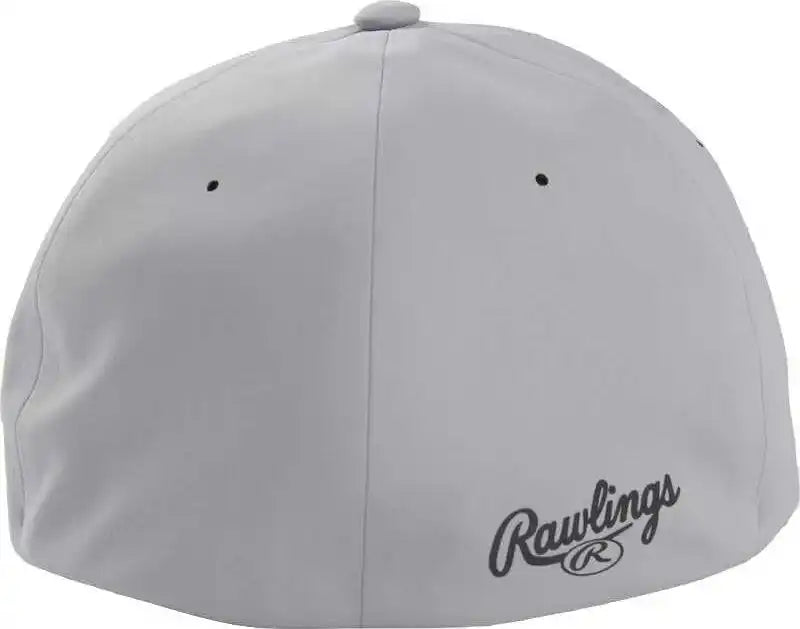 Rawlings Gold Collection Flex Fit Hat Rsglh-g - Gray - 6 7/8’’ - 7 3/8’’