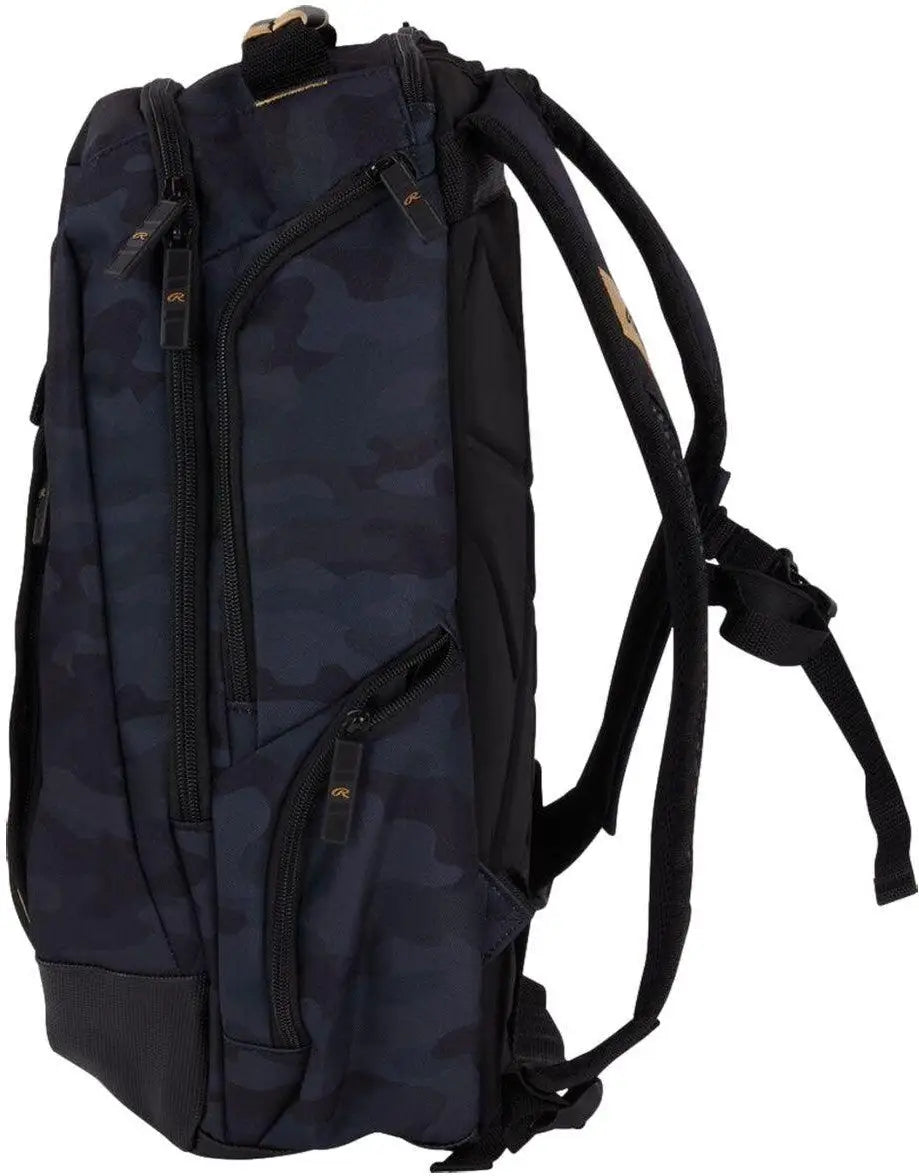 Rawlings Gold Collection Utility Backpack Gcubkpk - Black Camo