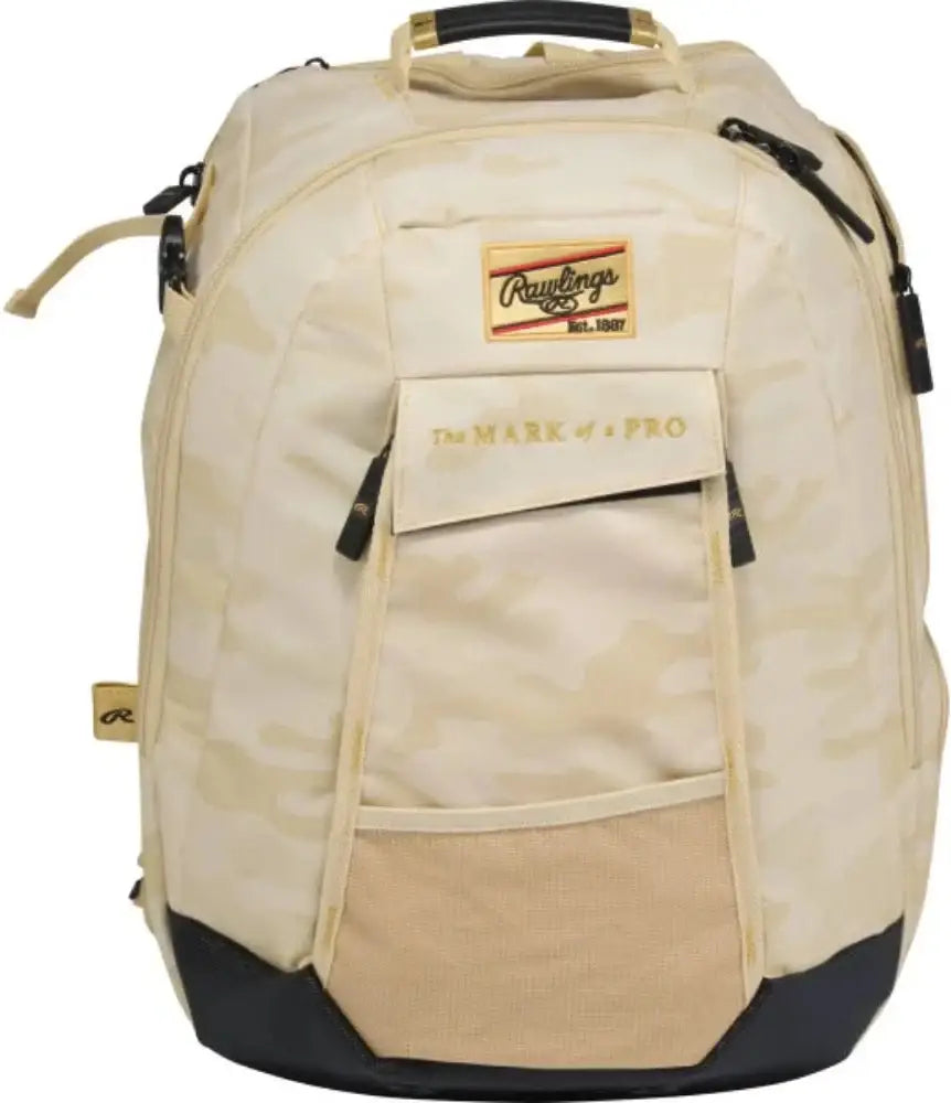 Rawlings Gold Collection Utility Backpack Gcubkpk - Sand Camo