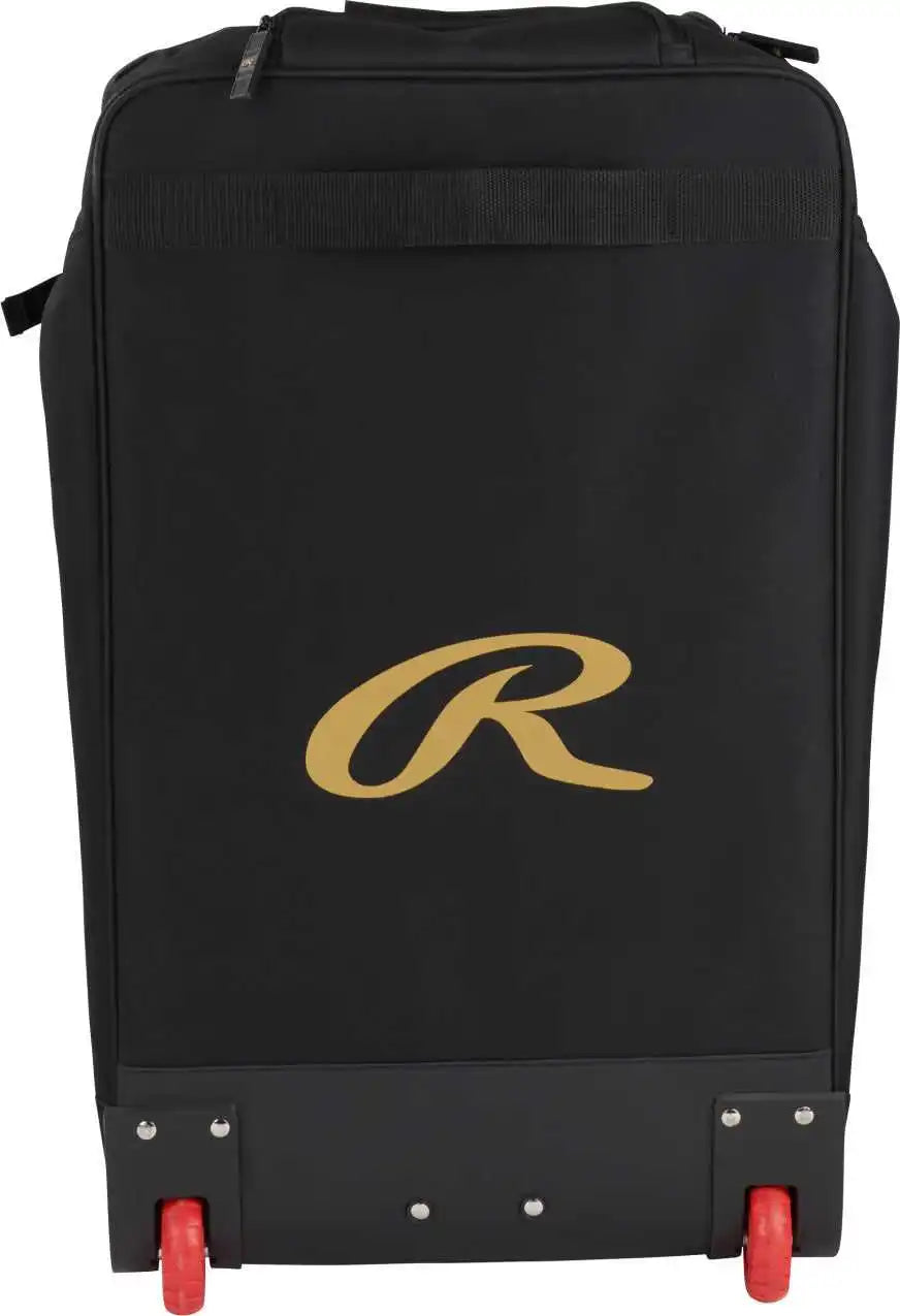 Rawlings Gold Collection Wheeled Bag - Black