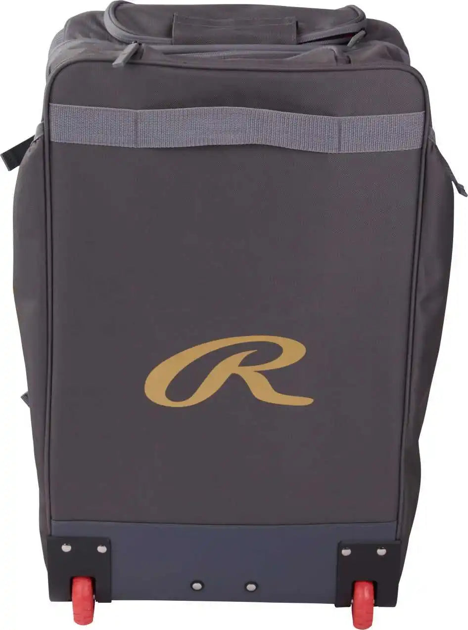 Rawlings Gold Collection Wheeled Bag - Graphite - Dark Gray