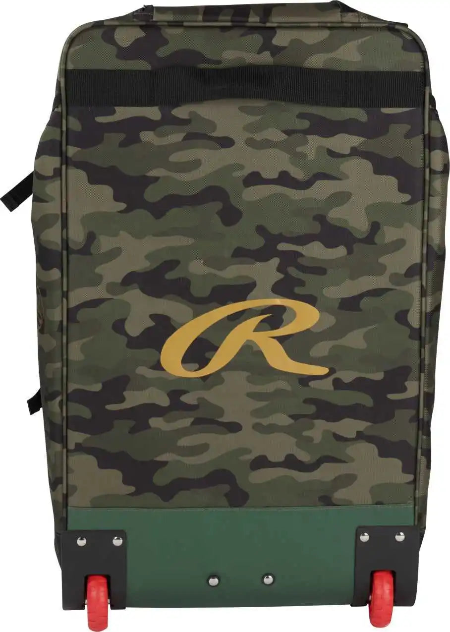 Rawlings Gold Collection Wheeled Bag - Military Green Camo - Olive