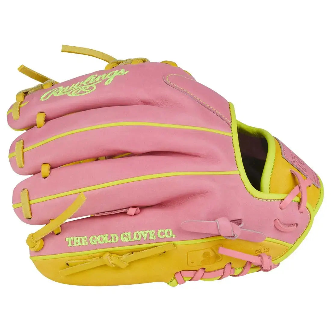Rawlings Heart of the Hide 11.50’’ Baseball Infield Glove Pror204u-2p - Pink - Right Throw