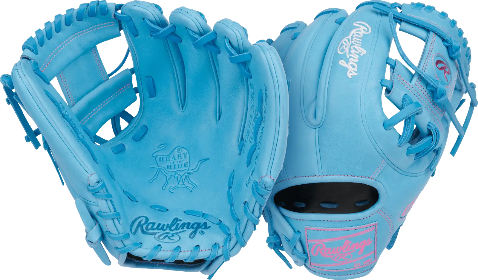 Rawlings Heart of the Hide 11.50’’ Baseball Infield Glove Pror314-2cbcb - Blue - Right Throw