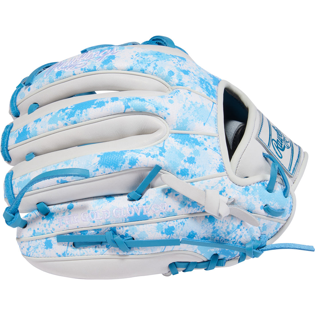 Rawlings Heart of the Hide 11.50’’ Infield Glove Pror314u-2cbw - Columbia Blue White - Right Throw