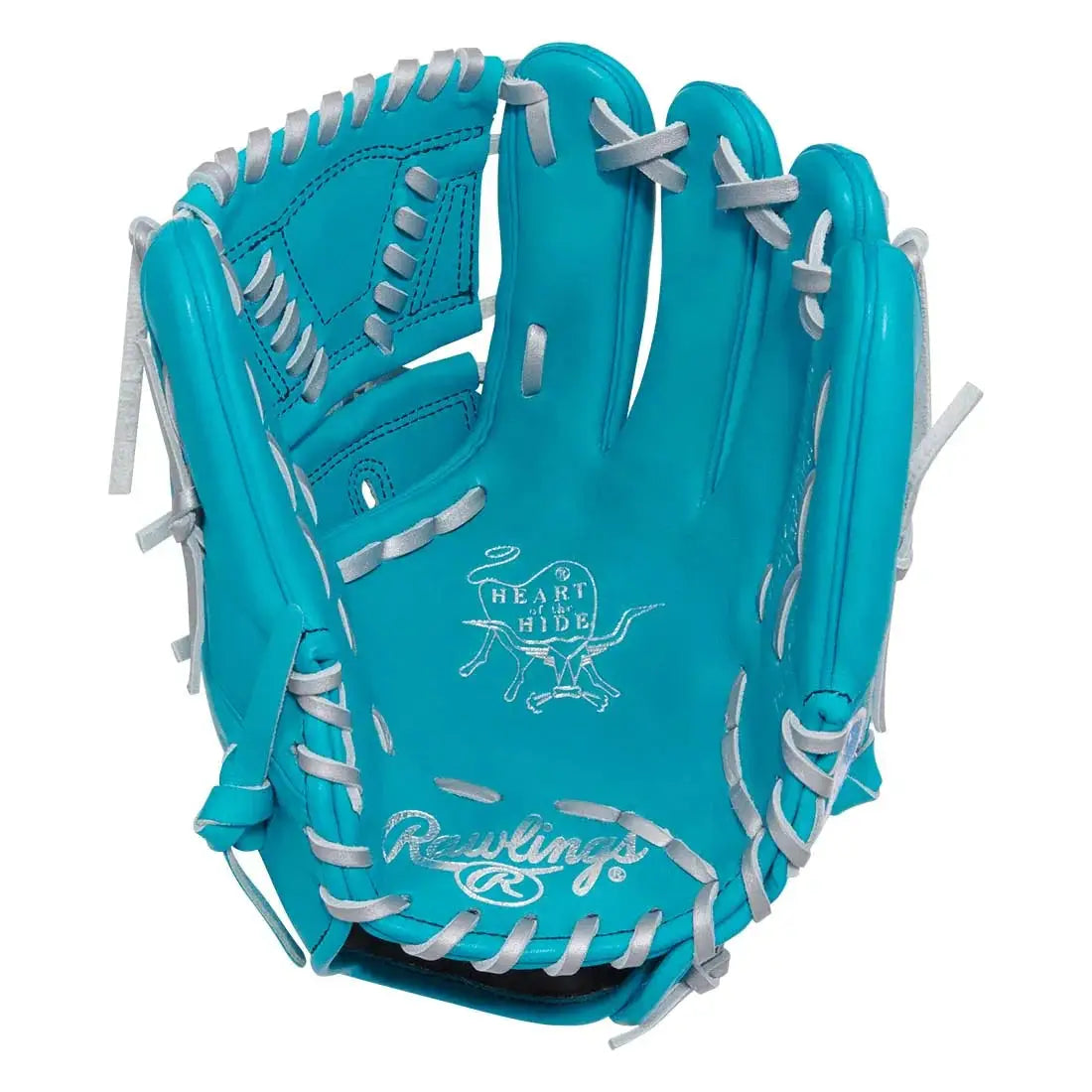 Rawlings Heart of the Hide 11.75’’ Baseball Infield Glove Pror205-30tecb - Teal Silver