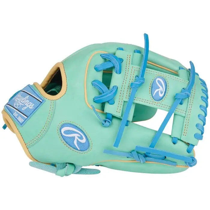 Rawlings Heart of the Hide 11.75’’ Baseball Infield Glove Pror2175-2m - Green - Right Throw