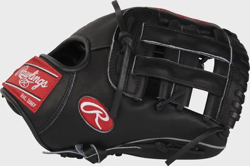 Rawlings Heart of the Hide 11.75’’ Baseball Utility Glove Prot205w-6b - Black - Right Throw