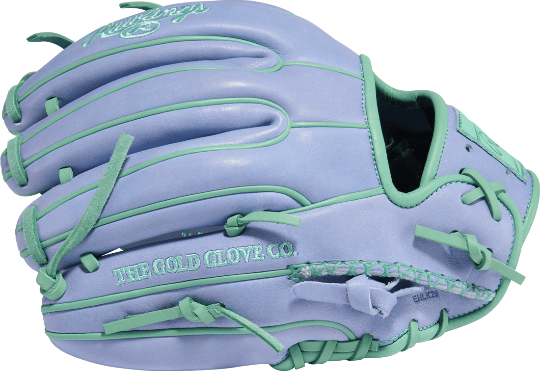 Rawlings Heart of the Hide Color Sync 10 Le 11.50’’ Infield Baseball Glove Pror314-2pe - Mint Periwinkle - Right Throw