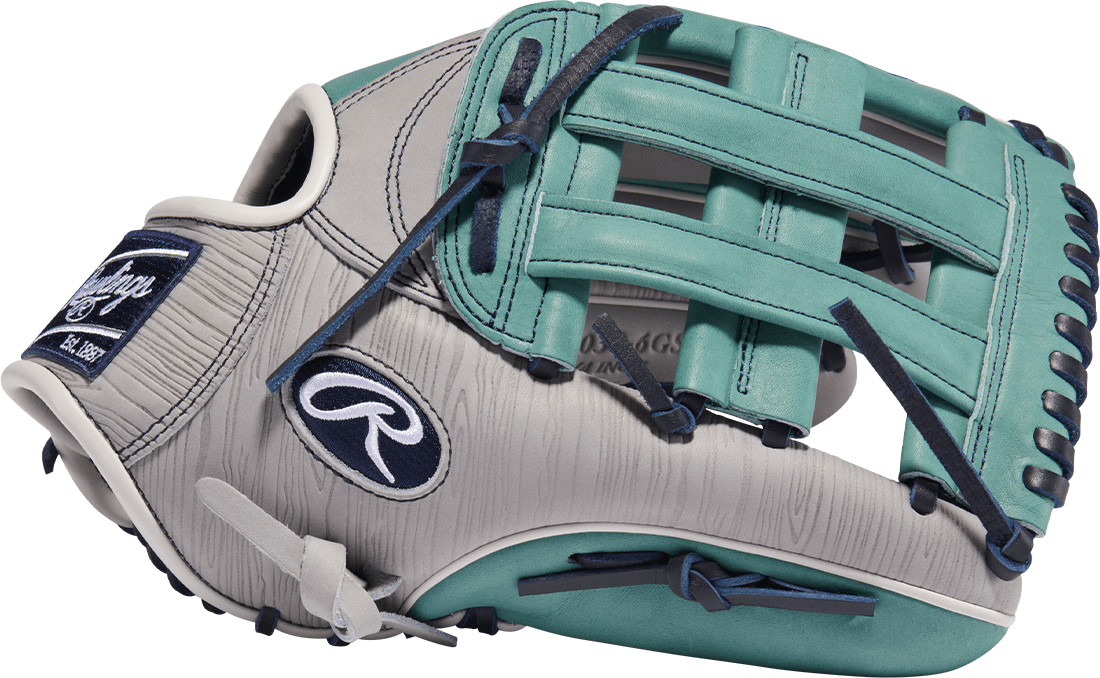 Rawlings Heart of the Hide Color Sync 10 Le 12.75’’ Outfield Baseball Glove Pror3039-6gsp - Gray Spruce - Right Throw