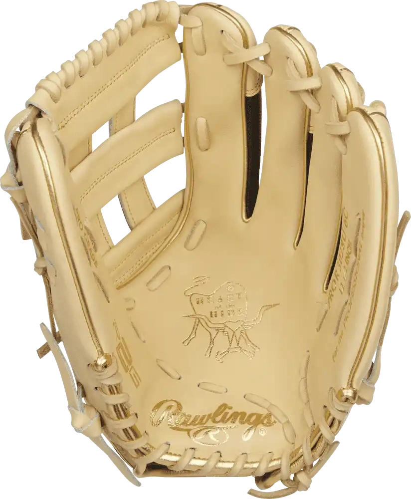 Rawlings Heart of the Hide R2g Contour 12.50’’ Outfield Glove Pror3028u-6c - Blonde Black