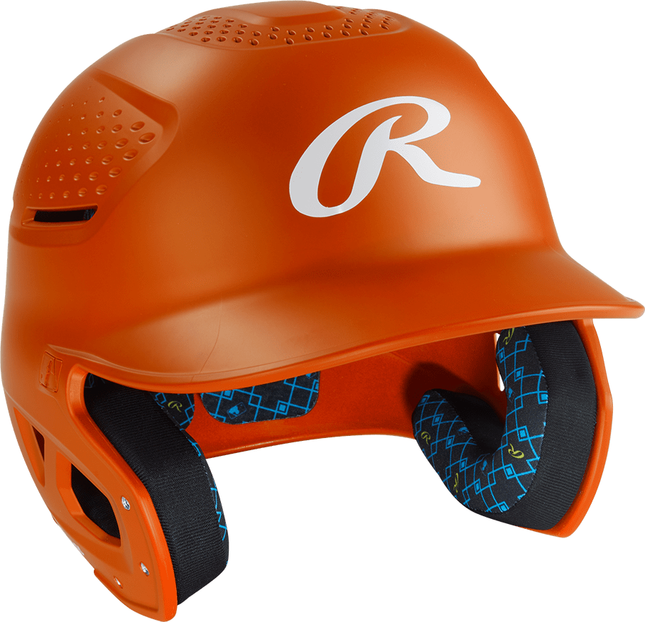 Rawlings RX2 Series Matte Batting Helmet - Athletic Orange - HIT a Double
