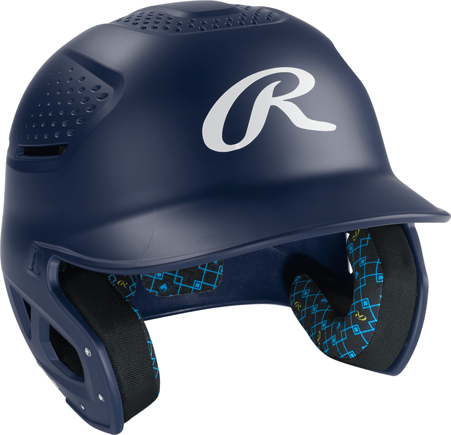 Rawlings RX2 Series Matte Batting Helmet - Navy - HIT a Double