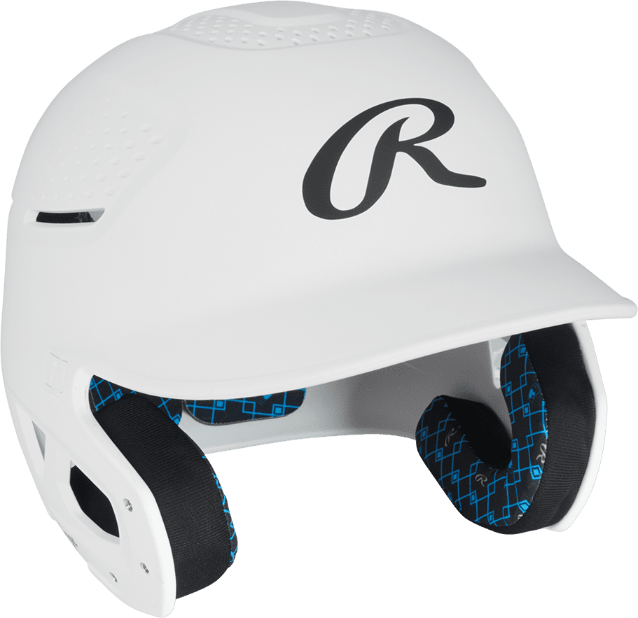 Rawlings RX2 Series Matte Batting Helmet - White - HIT a Double