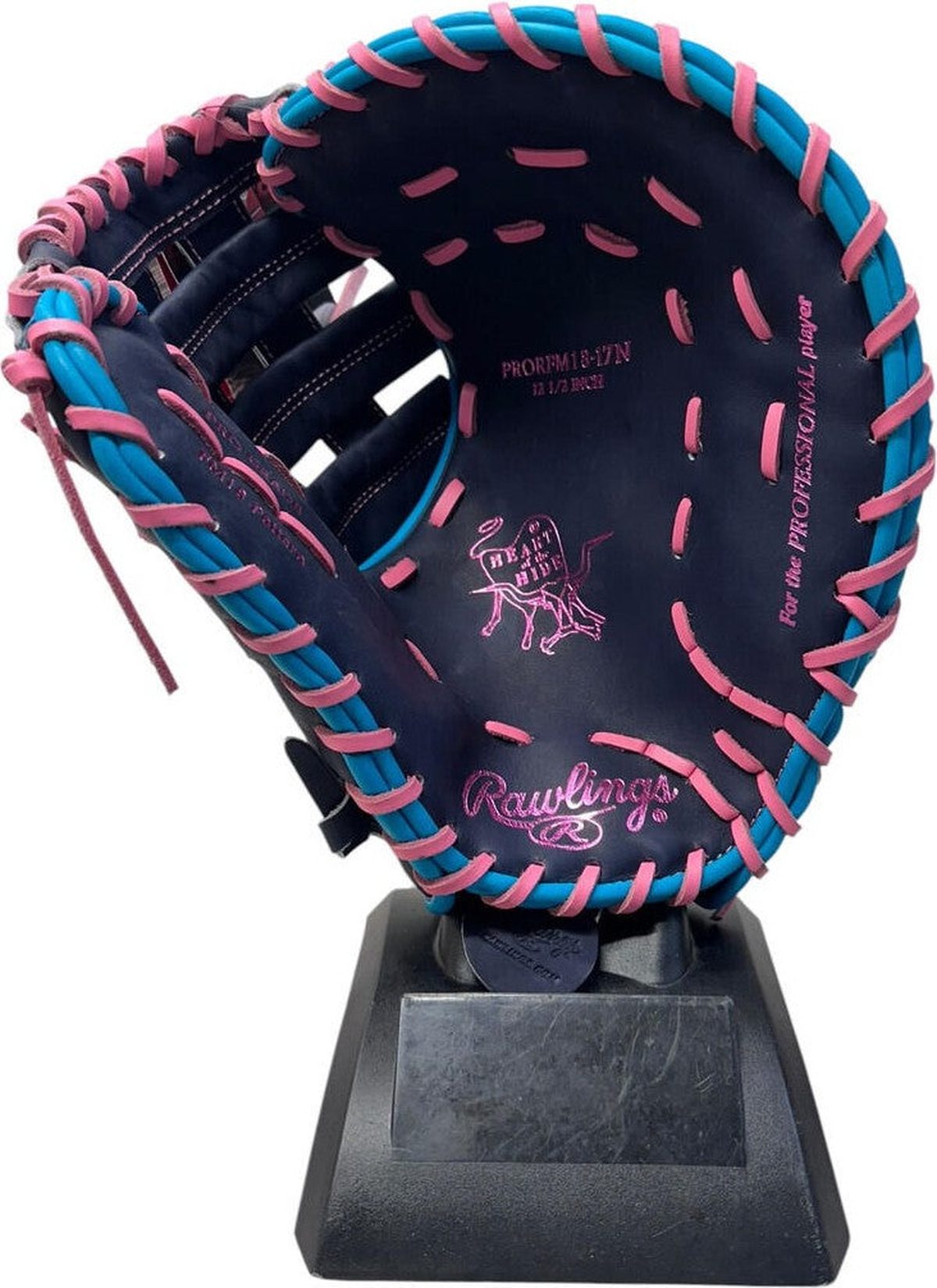 Rawlings Herat of the Hide 1st Basemitt 12.50’’ Baseball Glove Prorfm18-17n - Navy - Right Throw