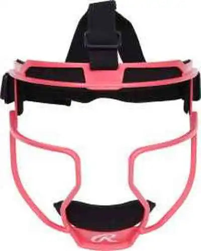 Rawlings Hi-viz Softball Fielders Mask - Pink - Youth