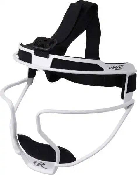 Rawlings Hi-viz Softball Fielders Mask - White