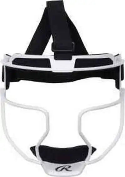 Rawlings Hi-viz Softball Fielders Mask - White