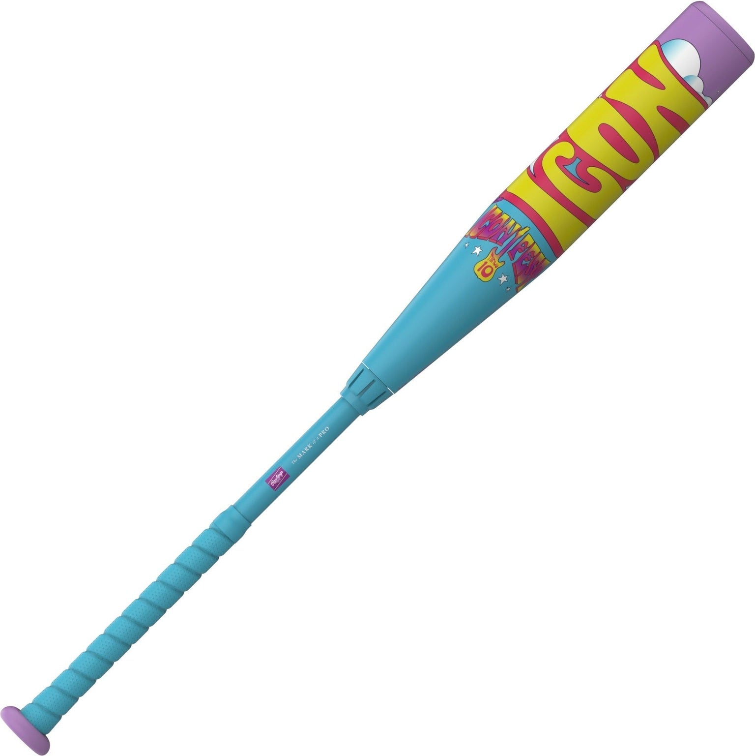Rawlings Icon Fest (-5) Usssa Bat Rut6ifl5 - Blue Purple Yellow