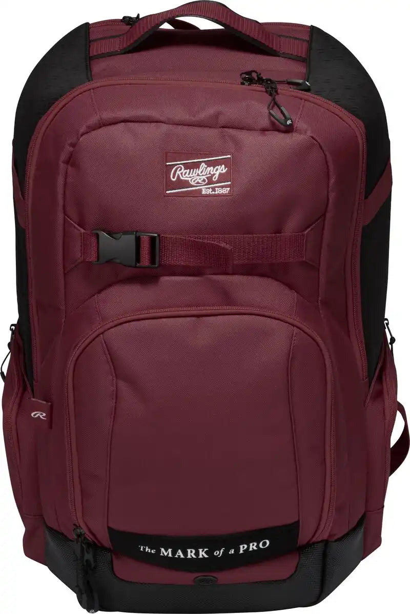 Rawlings Journey Players Backpack - Maroon