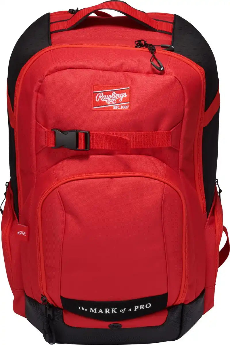 Rawlings Journey Players Backpack - Scarlet