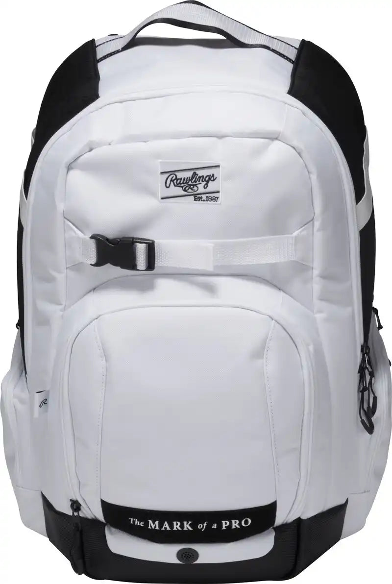 Rawlings Journey Players Backpack - White