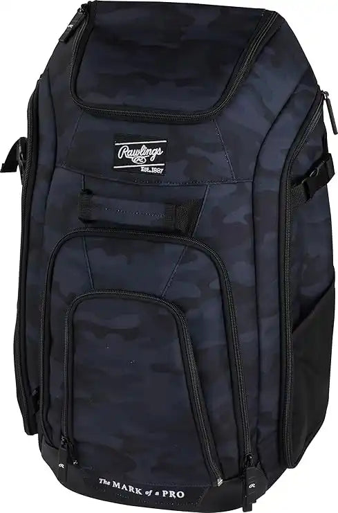 Rawlings Legion 2 Players Backpack Black Camo