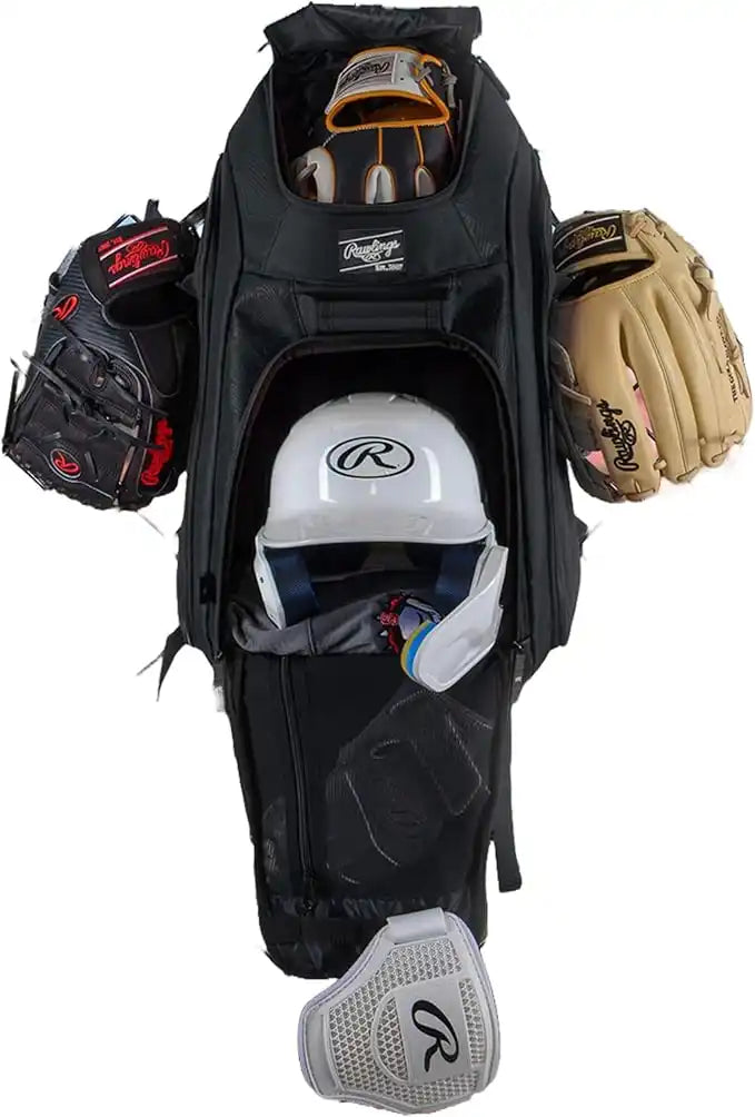 Rawlings Legion 2 Players Backpack Black Camo