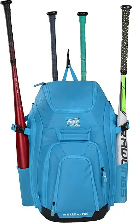 Rawlings Legion 2 Players Backpack - Columbia Blue