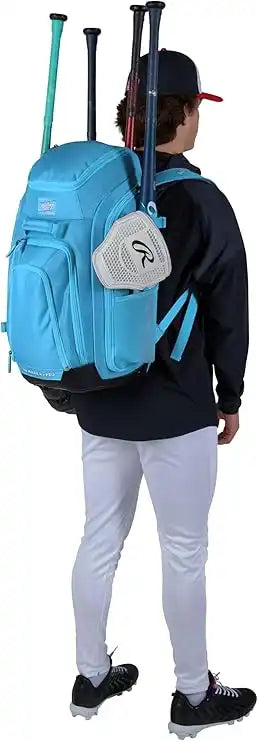 Rawlings Legion 2 Players Backpack - Columbia Blue