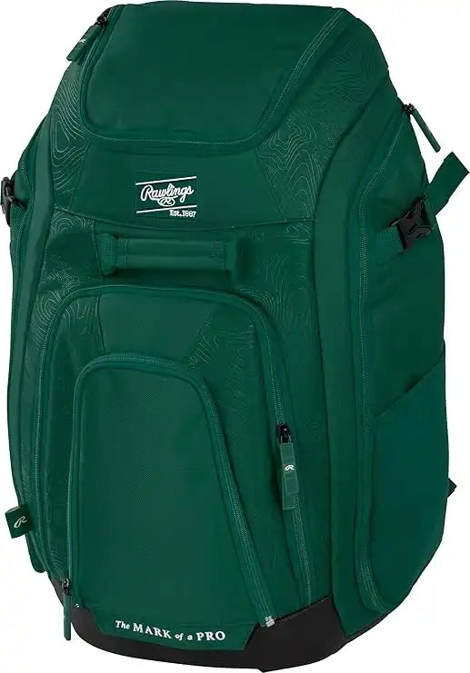 Rawlings Legion 2 Players Backpack - Dark Green - Forest