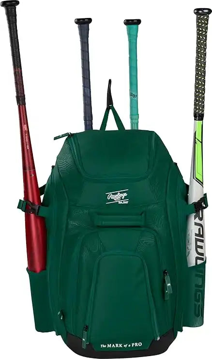 Rawlings Legion 2 Players Backpack - Dark Green
