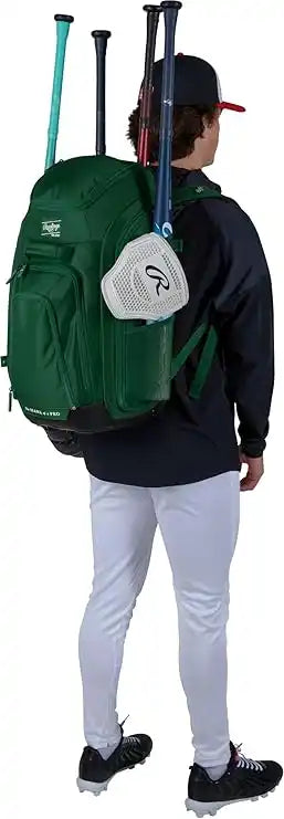 Rawlings Legion 2 Players Backpack - Dark Green